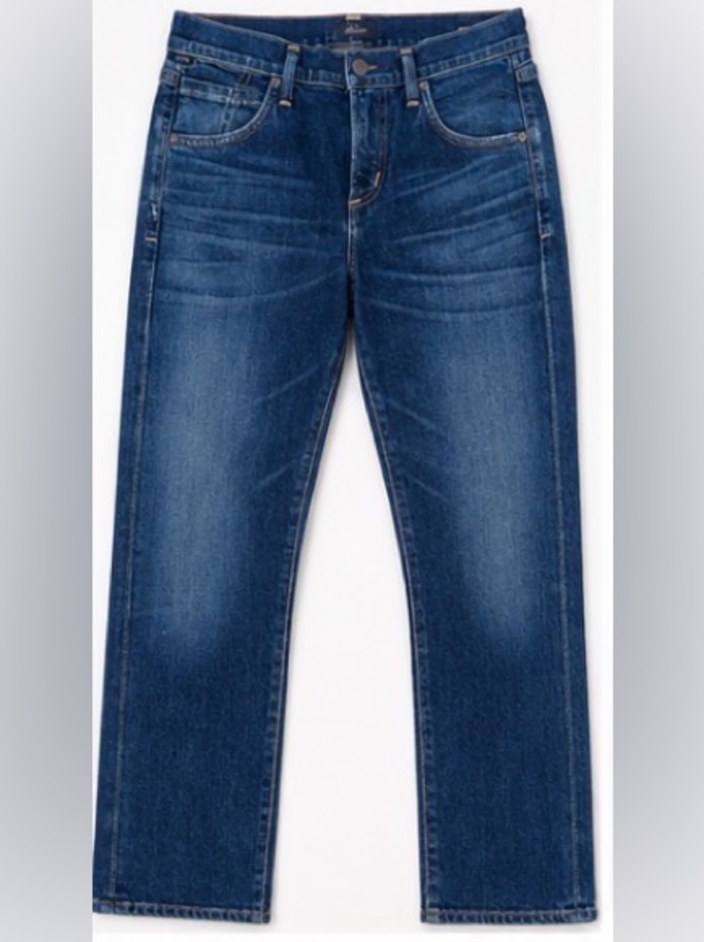 [Citizens of Humanity] Elsa Mid Rise Slim Crop Jeans Sz 25 Dark Wash Stretch
